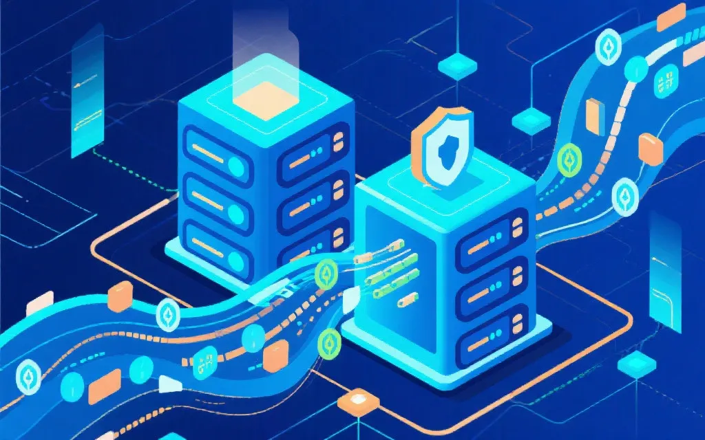 数据系统技术架构示意